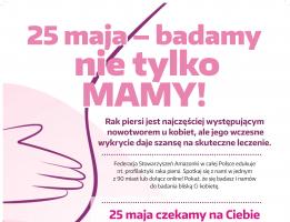 Amazonki będą promowały profilaktykę zdrowia